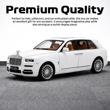 Premium RC Cullinan Toy SUV in White Color