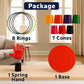 2 in 1 Stacking Ring Toss Game Toy