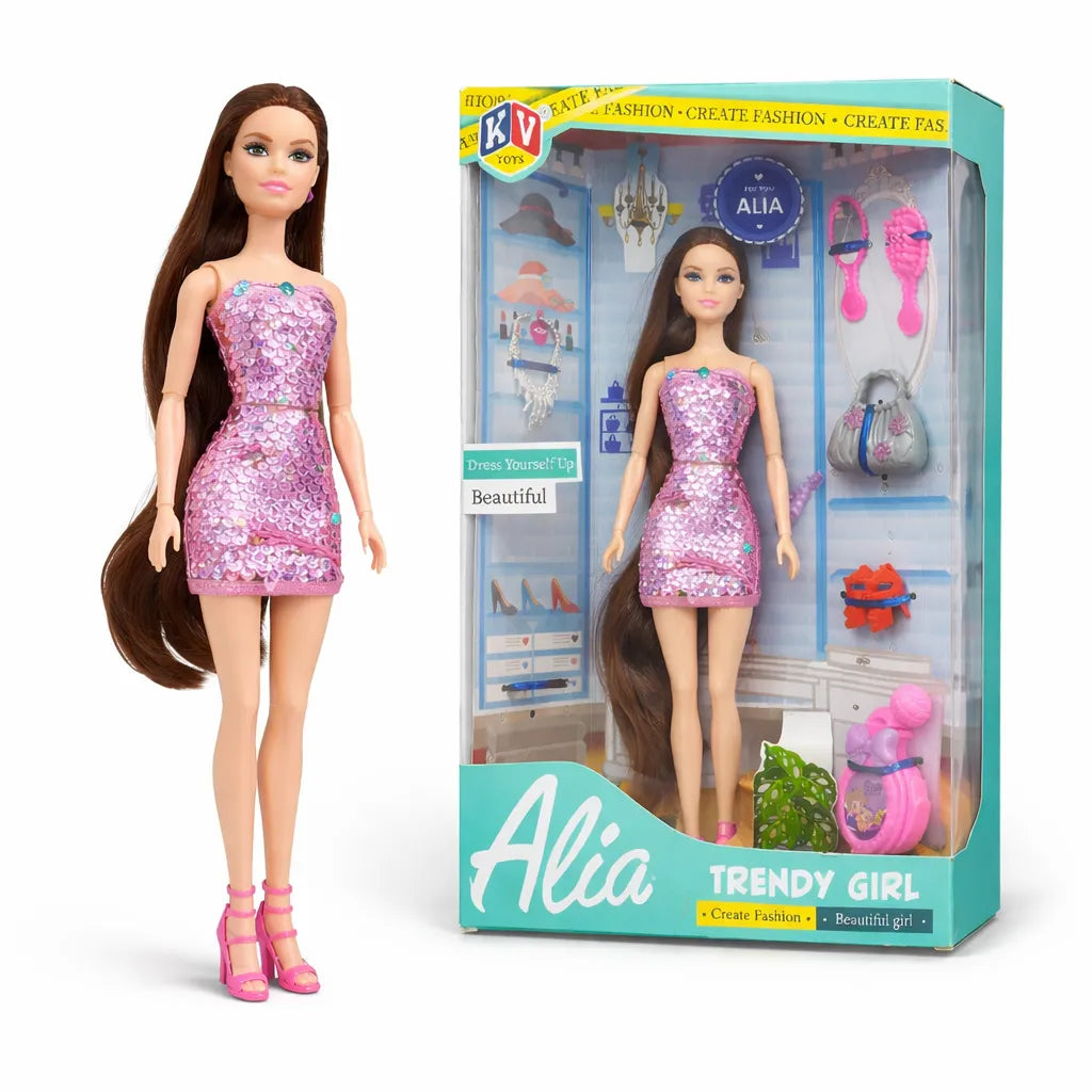 Alia Fashion Doll Set with Accessories for Girls