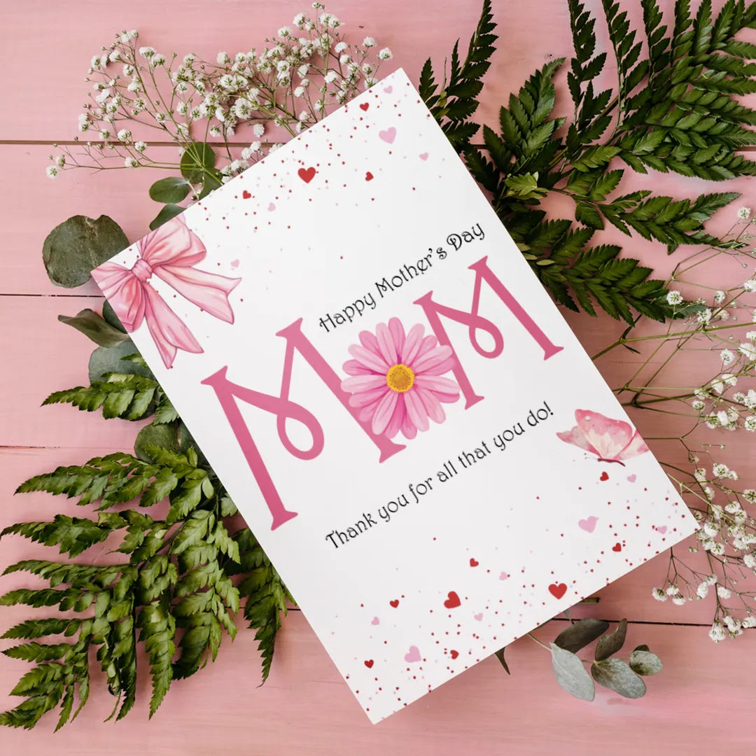 Favorite Human Mom Card