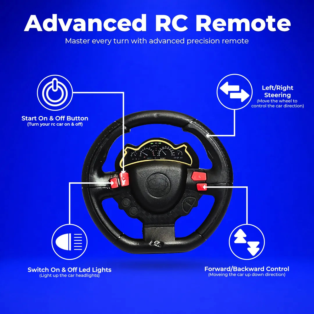 RC Racing Car blue