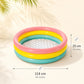 Rainbow Inflatable Kids Swimming Pool