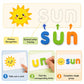 Spelling & Word Learning Board Game for Children with Wooden Letters