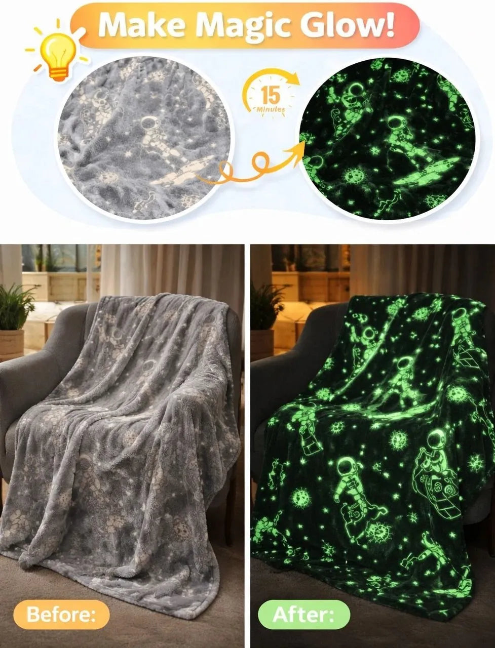 Blanket for Kids – Astronaut