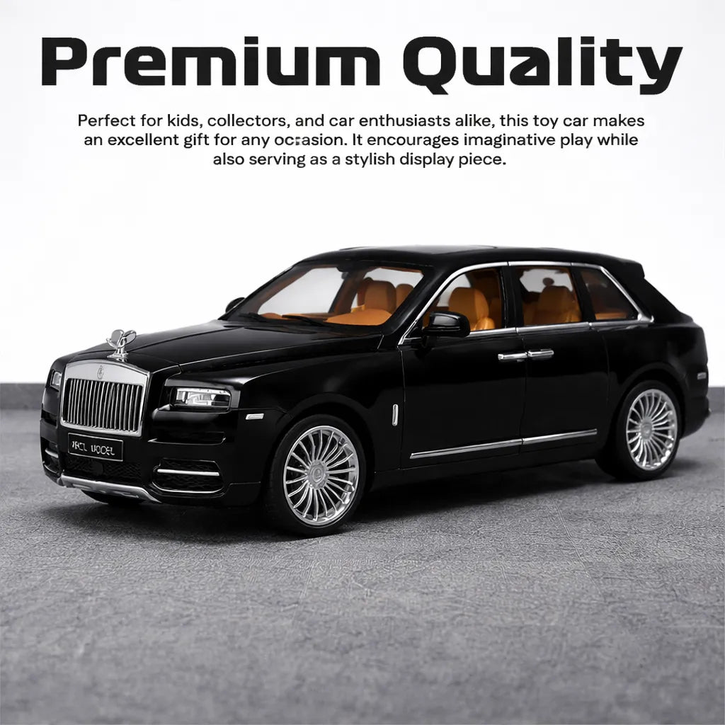 Premium RC Cullinan Toy SUV in black color
