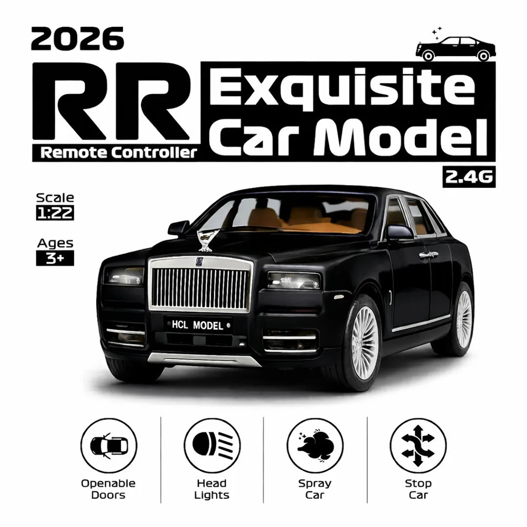 Premium RC Cullinan Toy SUV in black color
