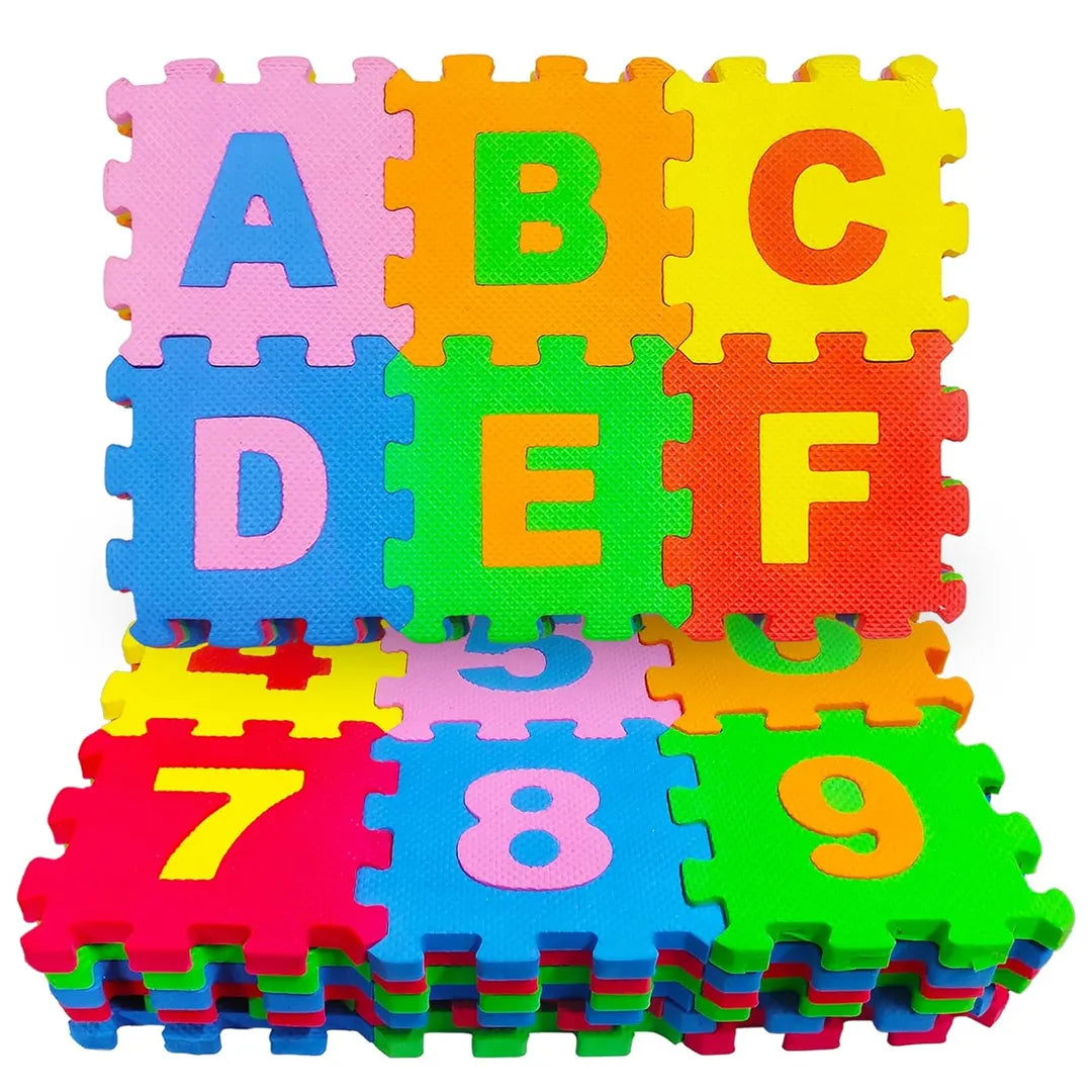 Colorful EVA Foam Number Puzzle Mat for Kids