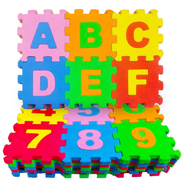 Colorful EVA Foam Number Puzzle Mat for Kids