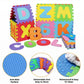 Colorful EVA Foam Number Puzzle Mat for Kids