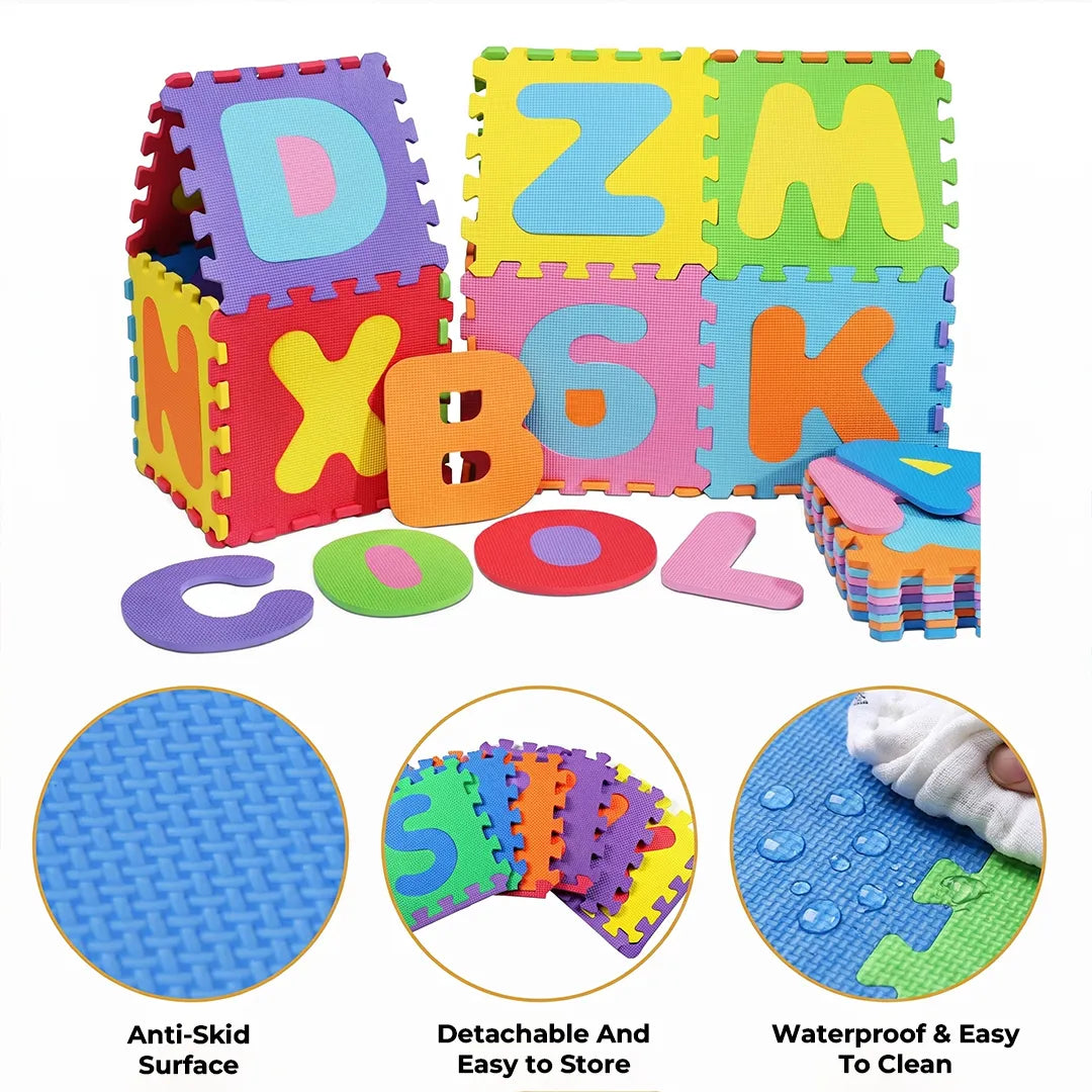 Colorful EVA Foam Number Puzzle Mat for Kids