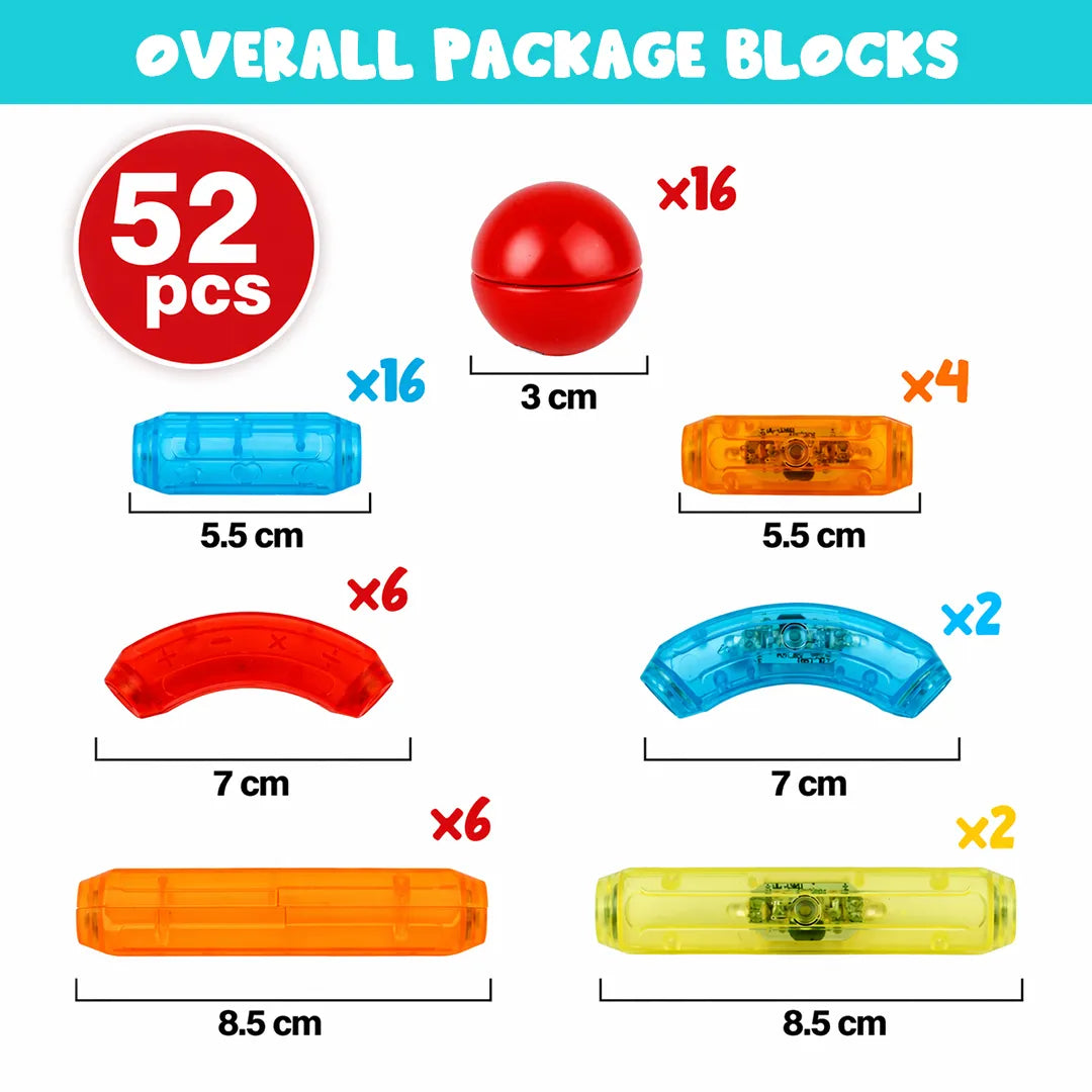 Magnetic-stick-block