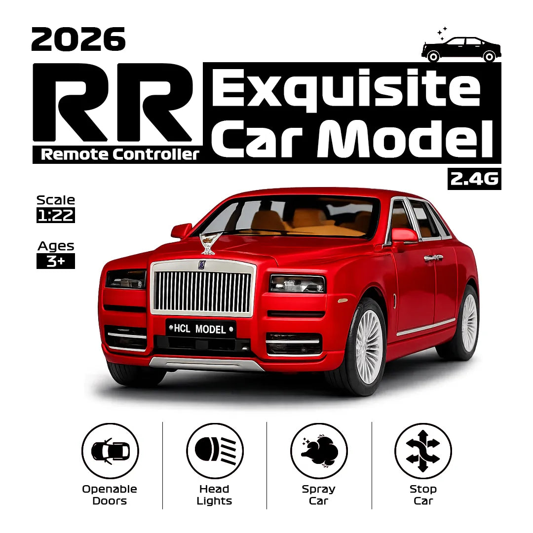Premium RC Cullinan Toy SUV in Red color