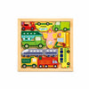 Wooden Vehicle Puzzle Board for Kids