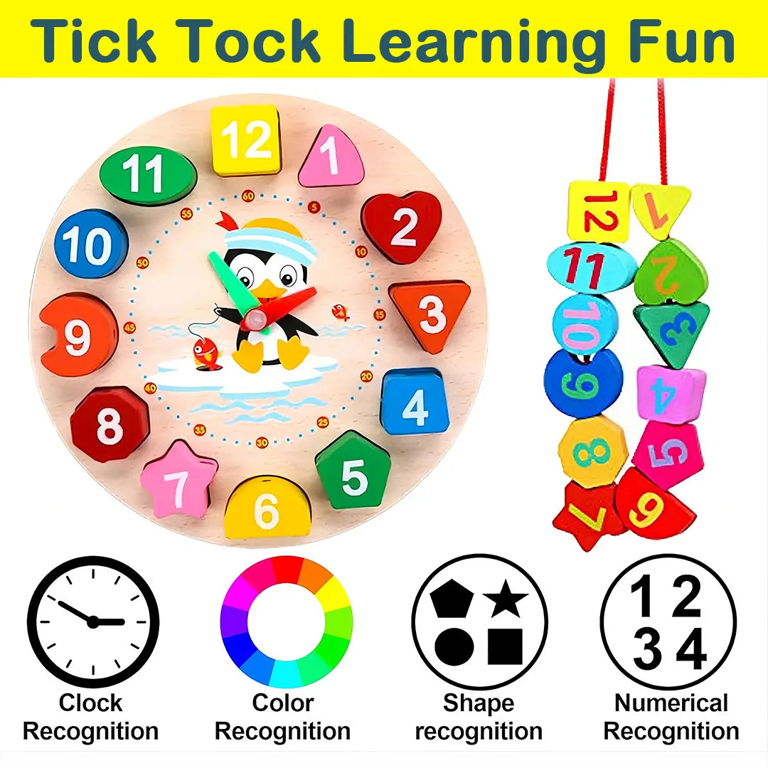 Kids Learning Clock Toy