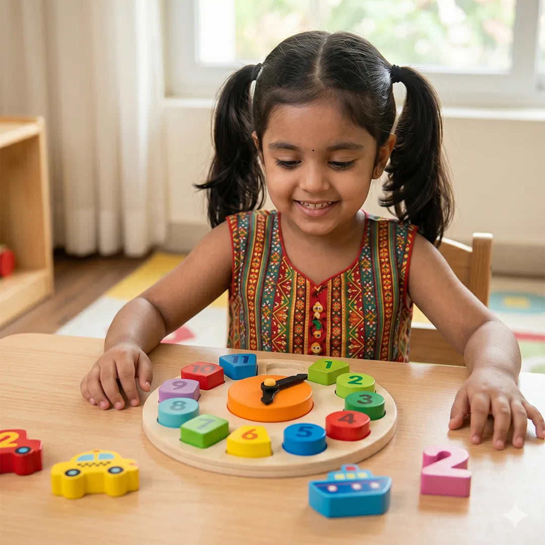 Kids Learning Clock Toy