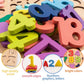 Wooden Number Puzzle Board for Kids